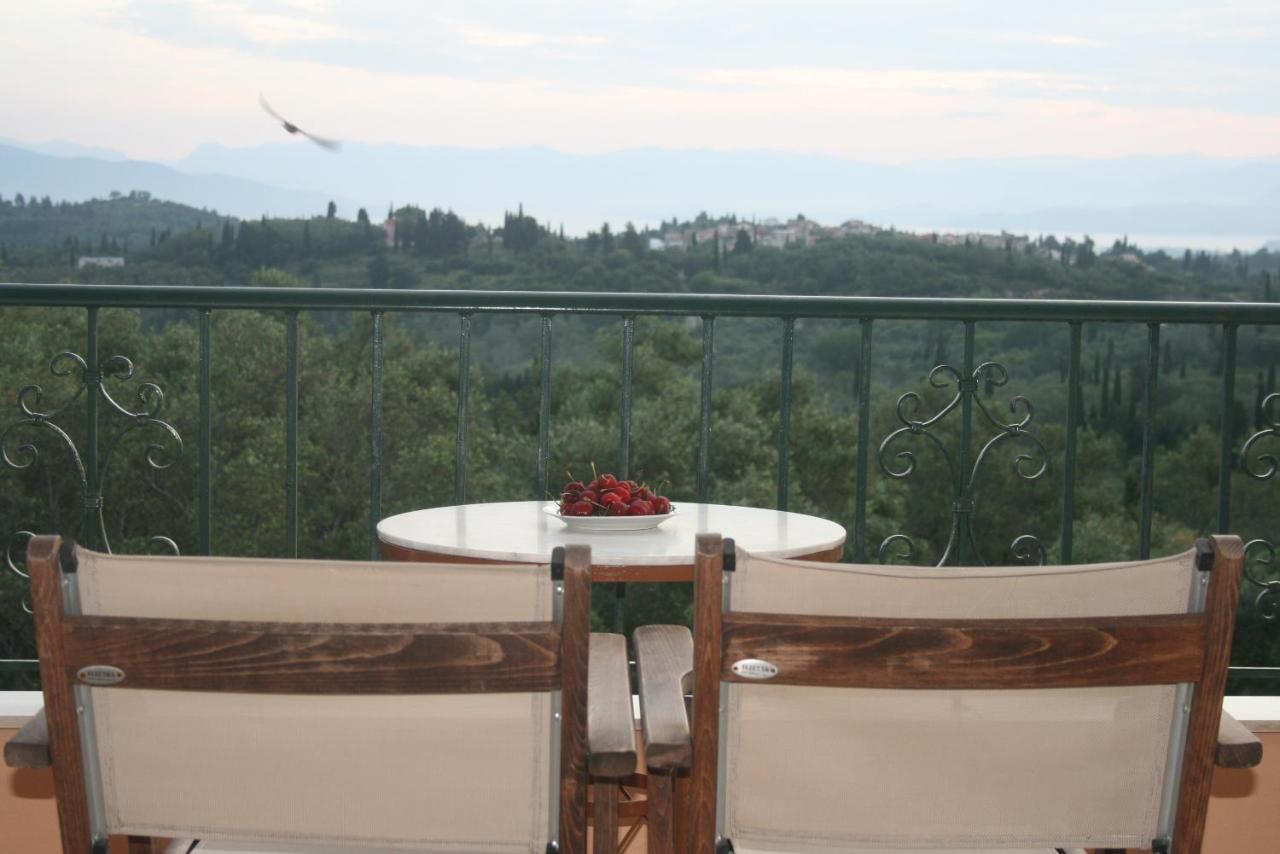 Corfu Quality Suite, Tranquility, Mountain & Sea Views Агиос Гордиос Екстериор снимка