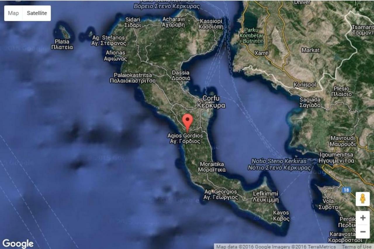 Corfu Quality Suite, Tranquility, Mountain & Sea Views Агиос Гордиос Екстериор снимка